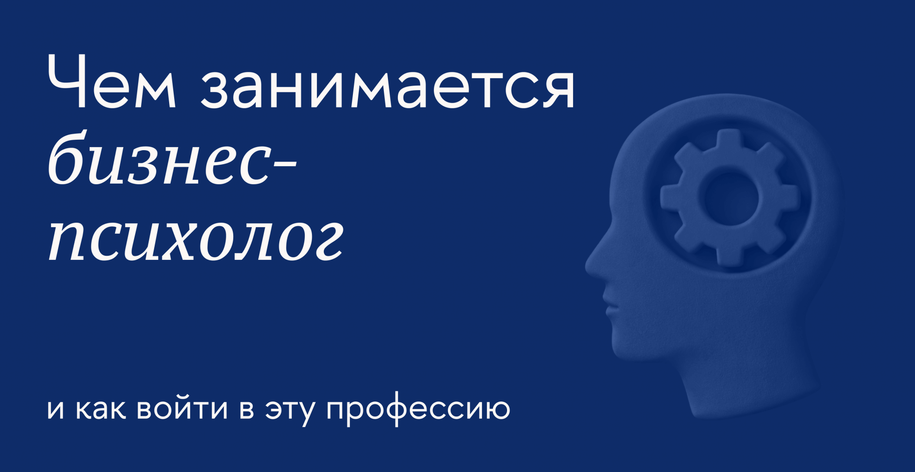 Чем занимается бизнес-психолог и как войти в эту профессию